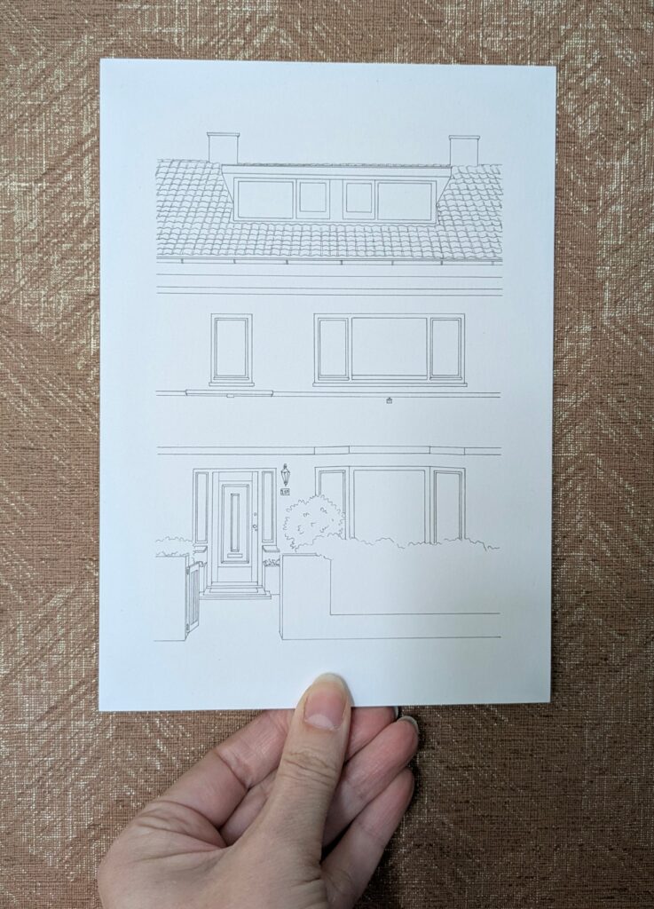 Huisportret huisgemaakt