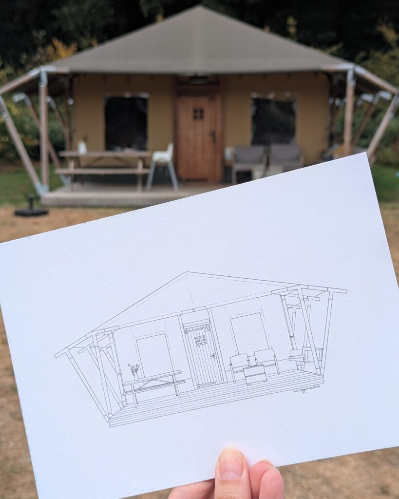 Huisportret tent