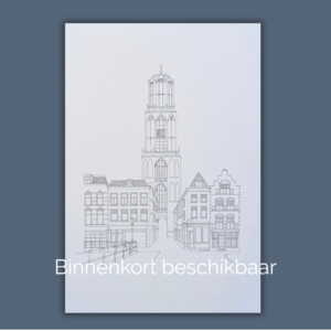 Stadsillustratie Dom van Utrecht