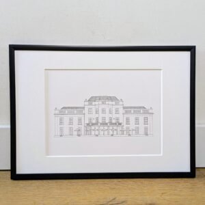 Huisportret als cadeau bruiloft