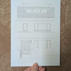 Lijntekening als persoonlijk cadeau voor moederdag